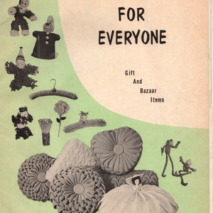 Vintage 1965 Art Foam Craft Booklet: Bazaar & Gift Items