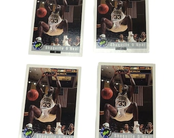 Lot of 4 Shaquille O’ Neal 1992 Classic Draft Picks Basketball Cards