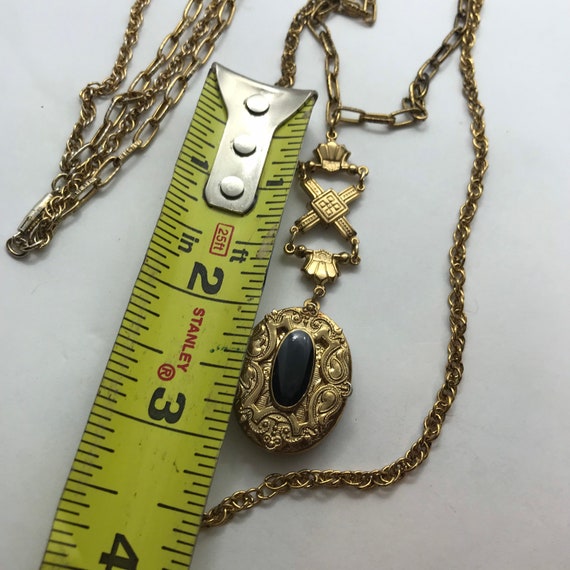Vintage locket Necklace ,Victorian inspired locke… - image 7