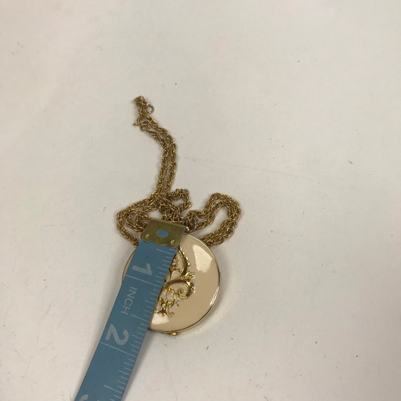 Vintage Locket, Fleur De Lis locket, Photo locket… - image 7
