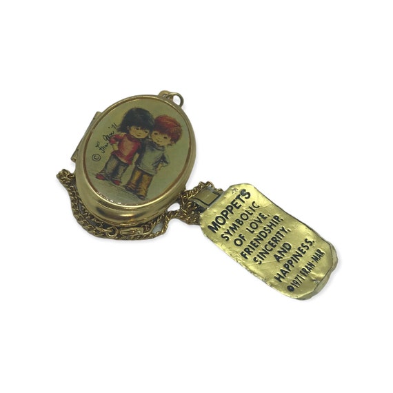 Vintage Fran Mar Locket, Love locket ,Vintage Pho… - image 1