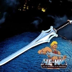 He-Man Inspired Power Sword, Handmade Gift Master Sword of King Grayskull Real Fantasy Sword, Best Birthday, Cosplay Gift for Him, Boyfriend