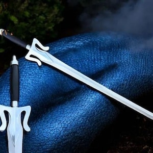 Custom Gift Handmade Carbon Steel He-Man Inspired Power Sword, Real Fantasy Master Sword, Unique Anniversary Gift for Him, Collectible Sword