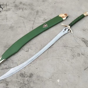 The Wheel of Time Heron-Mark Sword, Handmade Gift Stainless Steel Medieval Collectible Sword, Unique Anniversary Gift for Husband, Boyfriend