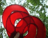 Red Marquee Letter O Translucent 8 Inch Zero Sign