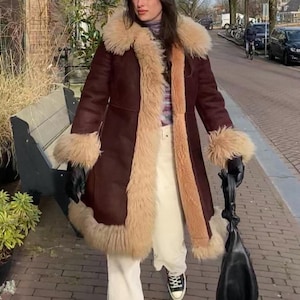 70s Suede Fur - Etsy