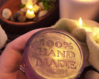 Handmade Luxury Soap Bars – Lavender Dreams & Floral Blossom | Vegan, Natural.