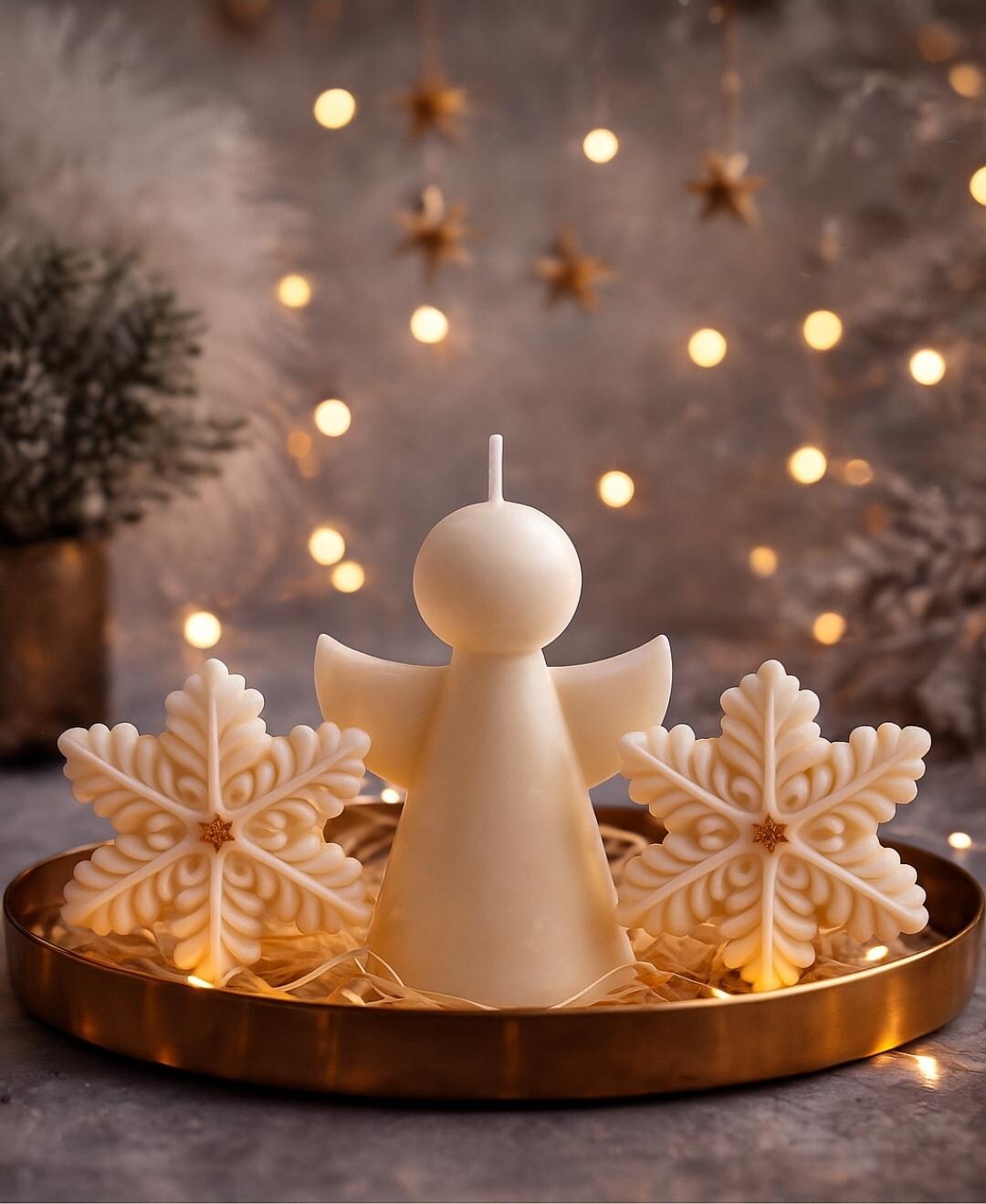 Bougies Noël Bougies Parfumées De Noël - Motifs Flocons Et Sapins, Cire De Soja, Coffret Cadeau - Décoration Et Ambiance Fêtes Parfums D'hiver Maison Bougies Noël Bougies Parfumées De Noël - Motifs Flocons Et Sapins, Cire De Soja, Coffret Cadeau - Décoration Et Ambiance Fêtes Parfums D'hiver Maison