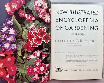 New Illustrated Encyclopedia of Gardening by T. H. Everett, 1964, Choice of 14 Volumes