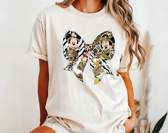 Animal Kingdom Mickey Minnie Shirt, Disney Leopard Minnie Shirt, Minnie Mouse Shirt, Disney Safari Shirts, Disney Vacation,Disney Trip Shirt
