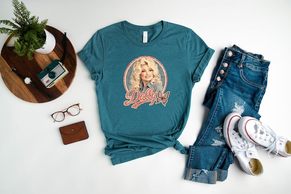 Dolly Parton T Shirt, Country Singer Tee, Retro Graphic Shirt, Music Fan Gift