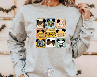 Disney Star Wars Sweater, Star Wars Gifts For Kids, Disney Sweatshirts For Kids, Disney Hoodie, Disney Sweater, Disney Family Sweatshirt