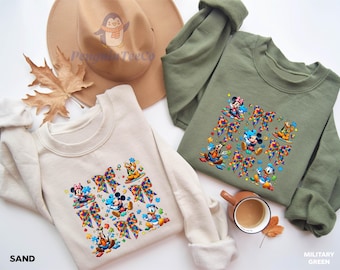 Autism Disney Sweatshirt, Disney Trip Gifts For Autism, Disney Crewneck, Autism Acceptance, Disney Hoodie, Disneyland Sweater, Disney Gifts