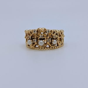 Franklin Mint Diana Ring - Etsy