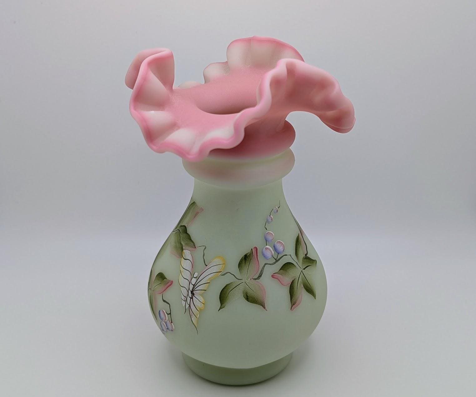 Fenton 95th Anniversary Vase - Etsy