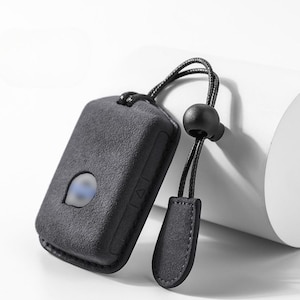 Volvo Alcantara Key Cover – Custom Key Fob Case for XC40, XC60, XC90, V60, V90, S60, S90 | Smart Key Holder | Luxury Key Case