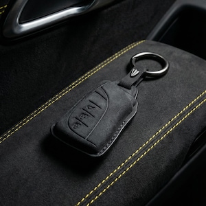 Funda para llave Lexus / Funda inteligente Alcantara / Lujo deportivo compatible con Is RC Gs Es Nn Rx Lc Ux Ls