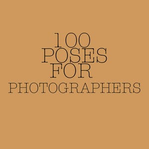 100 poses para fotógrafos, cartões de poses para fotógrafos para impressão