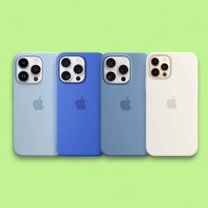 Custodia in silicone per iPhone per tutti gli iPhone – Custodia protettiva ed elegante per iPhone