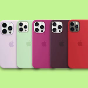 Coque en silicone Iphone pour tous les iPhones - Coque protectrice et élégante pour iPhone
