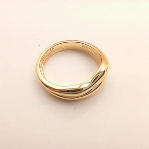 PANDORA ESSENCE Organically Shaped Stacking Rings 