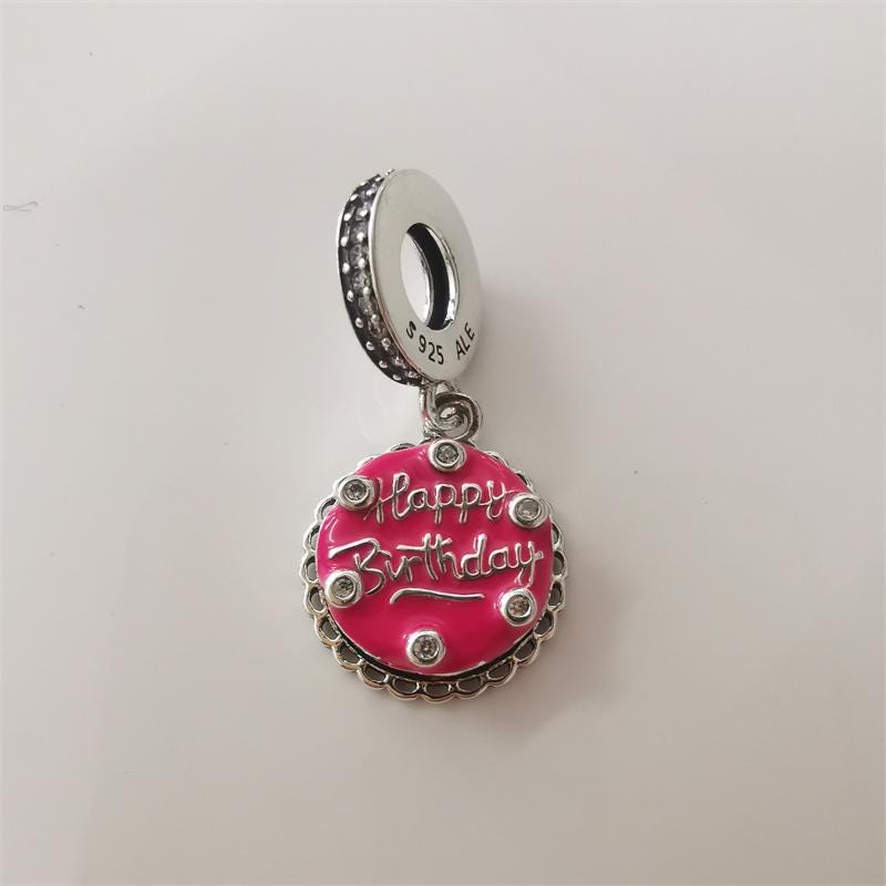 Release Pink Pandora Dangle Birthday Cake Charm Free Pop up Box
