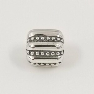 pandora dots and ridges clip charm ale 925