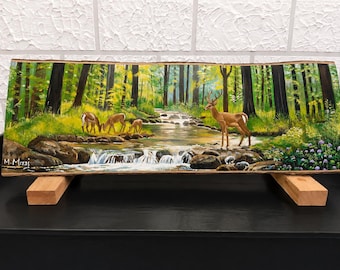 The Greens : hand painted and hand crafted unique wood work