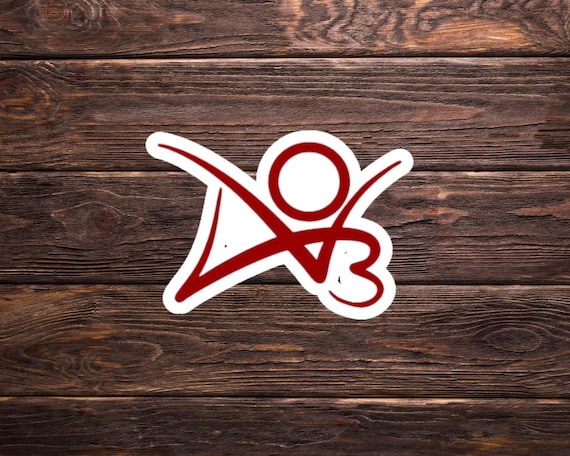 AO3 Logo Sticker | Fanfic Reader Aesthetic | Archive of Our Own Vinyl Sticker