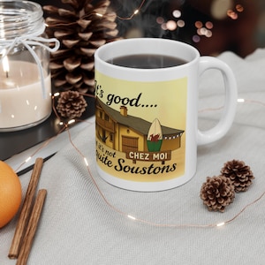 Beach Vibes Ceramic Coffee Cups, Fun Summer Mug, Coastal Decor, Beach Lover Gift, Holiday Coffee Mug, Motivational Mug
