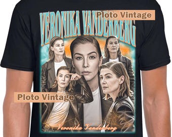 Limited Veronika Vandenberg Graphic Shirt | Celebrity DTG Print T-Shirt | Bestseller Tee Vintage Unique Artwork Alpha Retro Fashion Bootleg