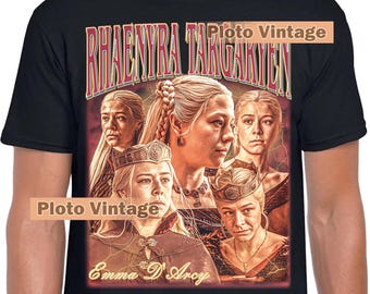 Vintage Emma D'Arcy Graphic Shirt | Celebrity DTG Print T-Shirt | Alpha Retro Tee Bootleg Gift Unique Artwork Limited 90S Fashion Bestseller