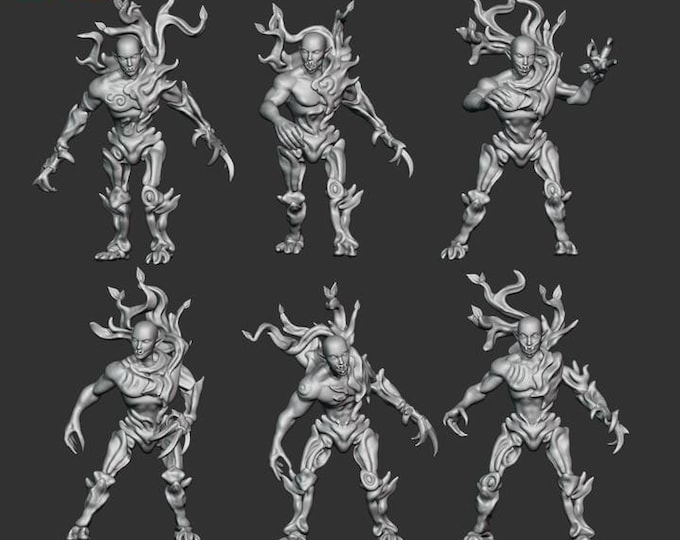 Spiteleaf Spirits - Frigid Miniatures - Tabletop Wargaming for Grimdark | Alternative  | OPR Sci-Fi mini