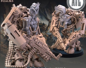 Gorilla Suit and Pilot - Across the Realms - Tabletop Wargaming for Grimdark | Alternative  | OPR Sci-Fi mini