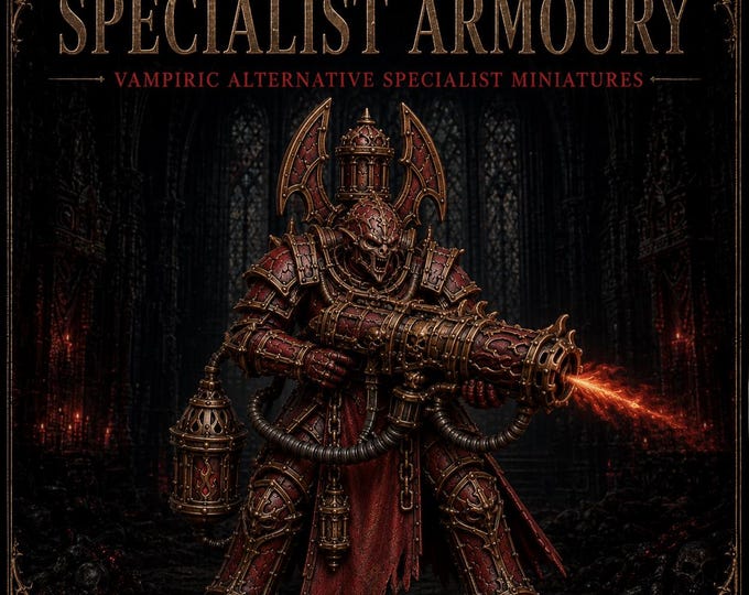 Thirstbound Specialist Armoury - 1, 5, 10 or 20 Vampire Resin Miniatures - HGM Exclusive