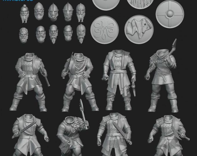 Raider Builder - Frigid Miniatures - Tabletop Wargaming for Grimdark | Alternative  | OPR Sci-Fi mini