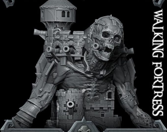 Walking Fortress - Rocket Pig Games - Tabletop Wargaming for Grimdark | OPR Sci-Fi & Fantasy Resin Mini