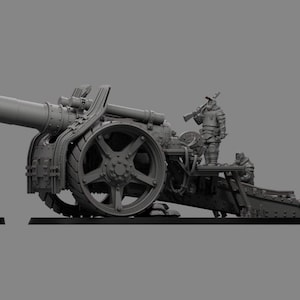 Minoris Siege Canon  - Sedivalle - Tabletop Wargaming for Grimdark | OPR | Sci-fi