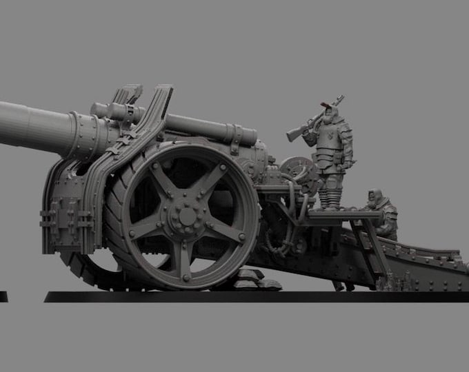 Minoris Siege Canon  - Sedivalle - Tabletop Wargaming for Grimdark | OPR | Sci-fi