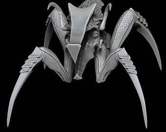 Starship Space bug of Death Monster Scifi Grimdark – Alternative Space Bugs Sci-Fi Alien Starship