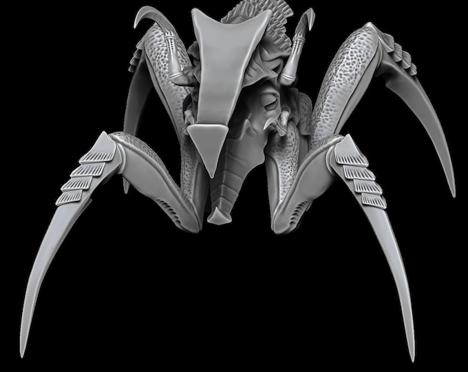 Starship Space bug of Death Monster Scifi Grimdark – Alternative Space Bugs Sci-Fi Alien Starship