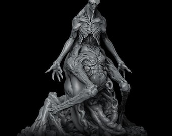 Gut Scourage - Fantasy Miniature  - Rocket Pig Games - Tabletop Wargaming for Grimdark | OPR Sci-Fi & Fantasy Resin Mini