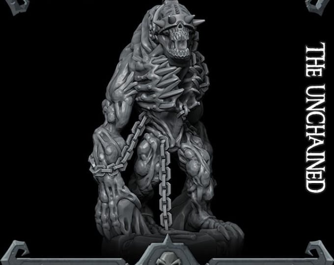 The Unchained - Rocket Pig Games - Tabletop Wargaming for Grimdark | OPR Sci-Fi & Fantasy Resin Mini