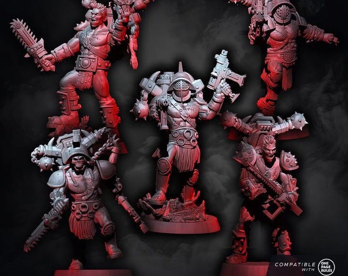 Malachii - WildMesh - Chaos Wrath - Sci-Fi Grimdark Squad Miniatures