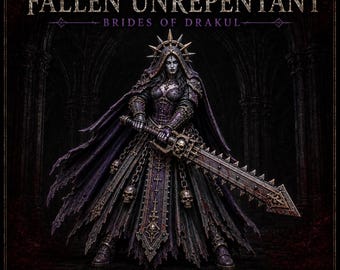 Unrepentant Brides of Drakul | 1, 11 or 22 Gothic Vampire Resin Miniatures | HGM Exclusive