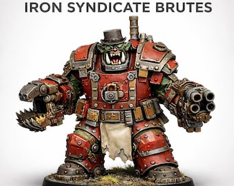 Orc Blackwharf Brutes (3) Blackiron legion - Legion Wars Exclusive Highland Gaming Minis  Tabletop Wargaming Multi-Verse Grimdark OPR Sci-Fi