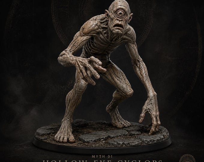 Hollow-Eye Cyclops | Legions of Myth Multiverse Resin Monster Miniature | HGM Exclusive