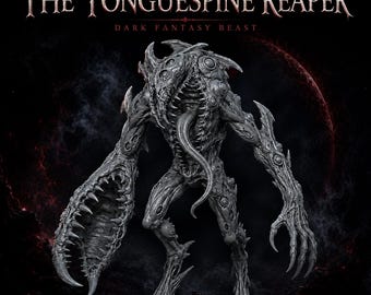 The Tonguespine Reaper - HGM Exclusive Resin Dark Fantasy Monster Miniature