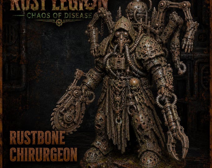 Rustbone Chirurgeon | Rust Legion / Chaos of Disease | HGM Exclusive 32mm Resin Character Miniature