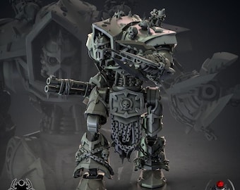 Fallen Knights Exterminator – Eight Legs Miniatures – Sci-Fi – Resin Unit